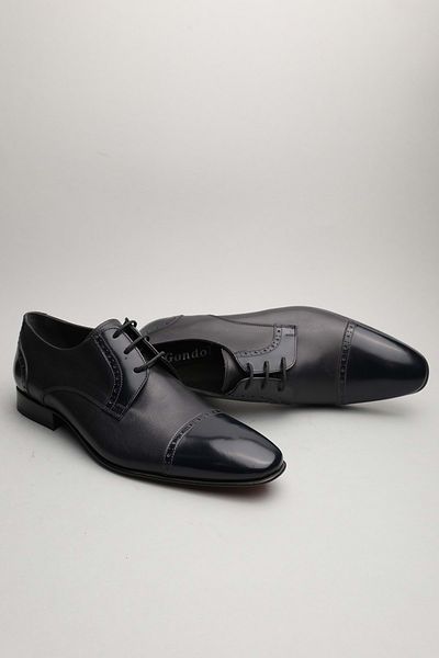Gondol Ανδρικό Γνήσιο Δέρμα Classic Navy Blue 42 Ttx.155