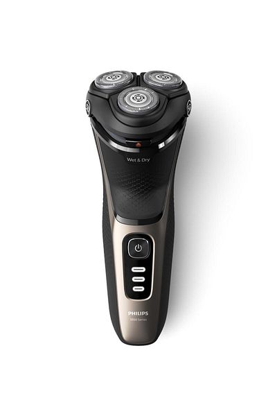 Philips Aparat de ras Philips Shaver Seria 3000 S3242/12, barbierit umed i uscat, fara fir