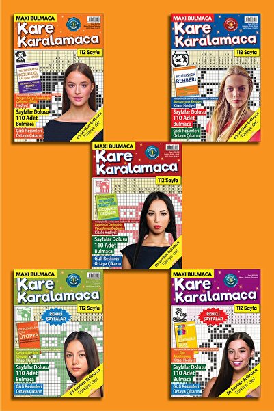 MAXİ Kare Karalamaca Set-2