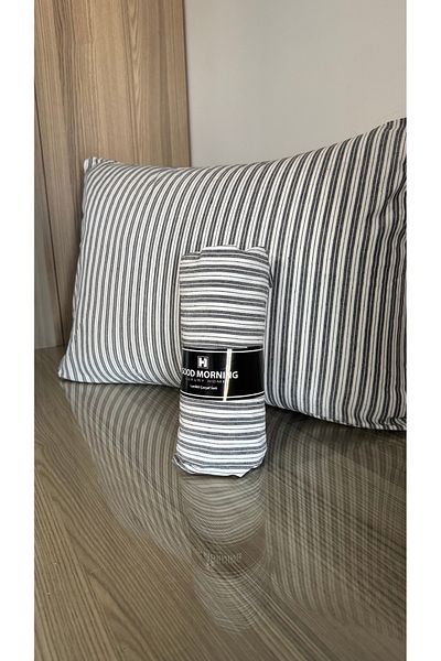 Soft Colours Ranforce Single Fitted Sheet and Pillow Case - Fitted Sheet Set 100X200