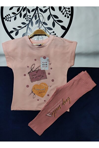 Beray Bebe Reported Single Jersey Cotton Capri Girls Suit