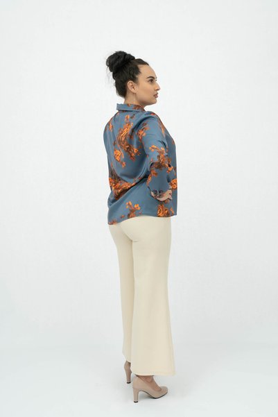Gorgeaux Pantaloni eleganți Livia crem - M(38)
