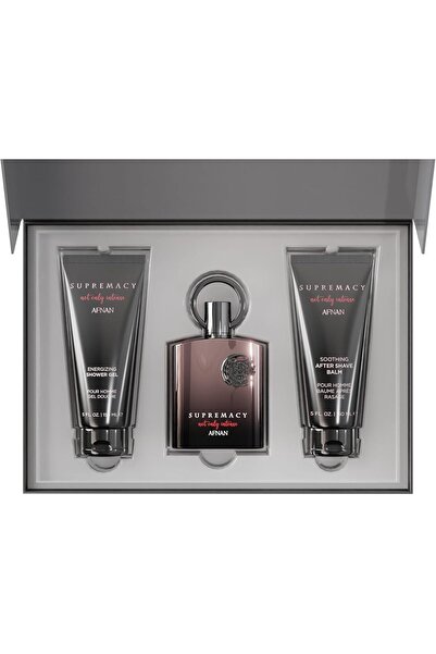 Afnan AFNAN Gift Set Supremacy Not Only Intense Eau De Perfume 100 ML + Shower Gel 150 ML + AfterShave 150