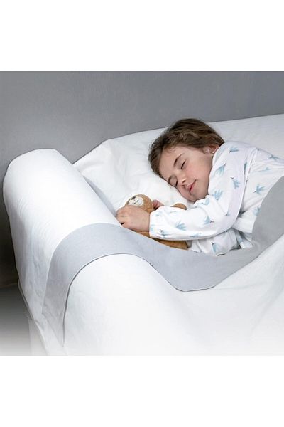 Banbalu Bed Edge Protector, Polyester/memory Foam, White, 19 X 12 X 134 Cm