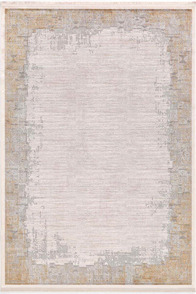 GÜMÜŞSUYU Black Brown 15468 Dikdörtgen Doğal İplik Makine Halısı 160X230 - Bakır
