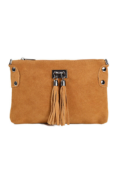 delis Γυναικεία Τσάντα Tianna Gt1573, Σουέτ, Κονιάκ