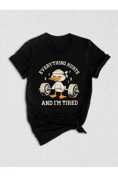 EVIus Yaşar T-shirt Muškarci i žene za veličinu Hurts Oversize kroj T-shirt