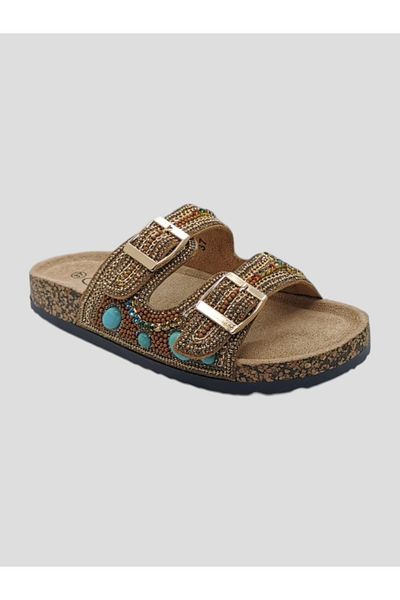 Guja 25y102-5 Papuci de damă Stone Camel