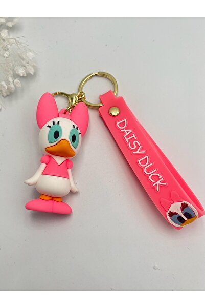 MyladyAccessoriess Breloc roz Daisyy Duckk