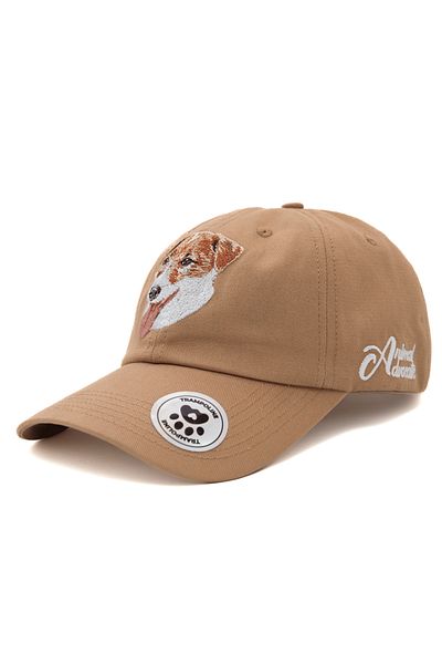Trampoline Jack Russell Terrier Dog Embroidered Hat - Animal Figure Hat