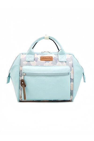 Yelajoy Portable multi-functional diaper bag,scientific partition,waterproof and durable,for traveling,blue