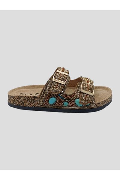 Guja 25y102-5 Papuci de damă Stone Camel