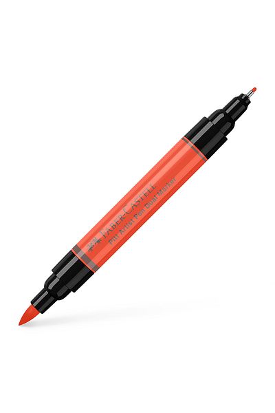 Faber Castell Pitt Artist Pen Dual Marker Scarlet Red 118 Faber-Castell