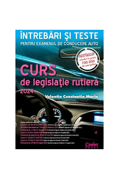 Corint Road Law Course 2024. Questions and tests, Valentin Constantin Marin