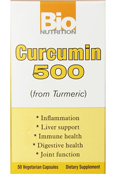 Bio Nutrition الكركمين ٥٠٠ ملغ من الكركم | لعلاج الالتهابات، ودعم الكبد، وصحة...
