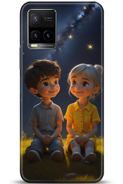 adveksiyon Vivo Y33S Case Hd Printed Case - Serenity Series 5045