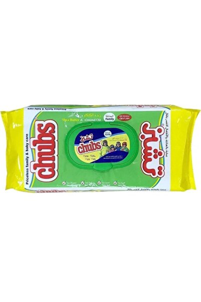 chubs Family Wipes Flow Pack 40`s "almond & Shea Butter"