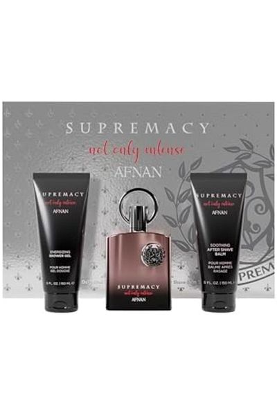 Afnan AFNAN Gift Set Supremacy Not Only Intense Eau De Perfume 100 ML + Shower Gel 150 ML + AfterShave 150