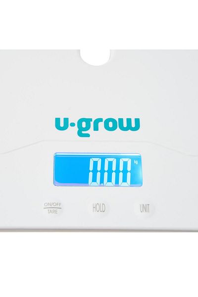 U-Grow 2-in-1 baby and child scale U-Grow, bluetooth function, capacity 100 kg, LCD display