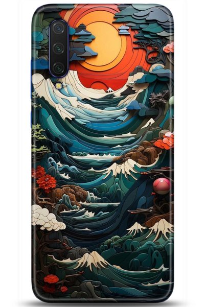 adveksiyon حافظة هاتف Xiaomi Mi 9 مطبوعة بدقة عالية - Take Me Earth 5009