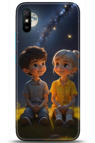 adveksiyon حافظة هاتف Xiaomi Redmi 9A مطبوعة بدقة HD - سلسلة Serenity 5045