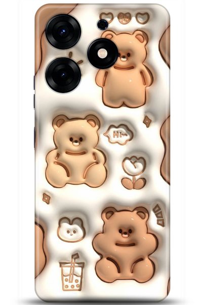 TECNO حافظة سبارك 10 برو مطبوعة بدقة HD - سلسلة سيرينيتي 5047