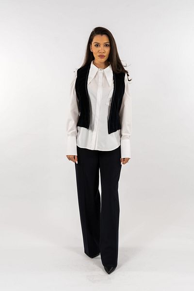Gorgeaux Elegant Vest Shirt and Pants Set Elena - L(40)