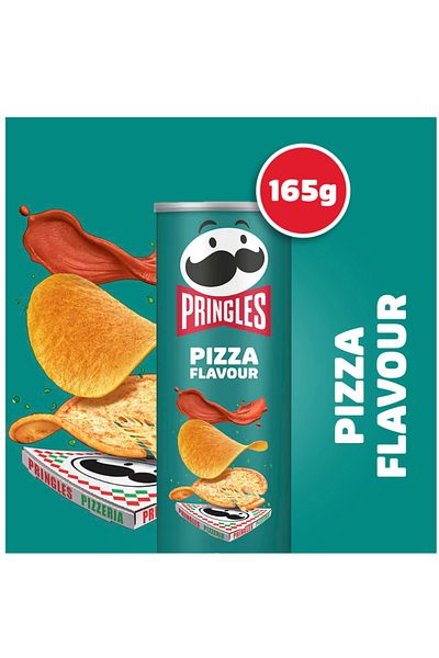 Pringles New Product: Pizza Flavour Chips 165g
