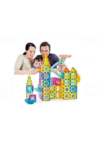 shop Magnesium Magnetic Building Block Toys 139 Pieces Large Size