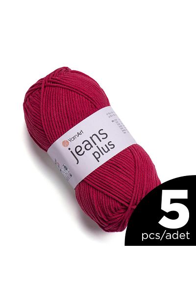 Yarnart ΣΚΕΛΟΣ ΠΛΕΚΤΟΣ JEANS PLUS - 51 - 5 ΤΕΜΑΧΙΑ
