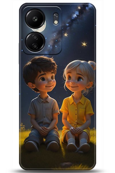 adveksiyon Xiaomi Poco C65 Case Hd Printed Case - Serenity Series 5045