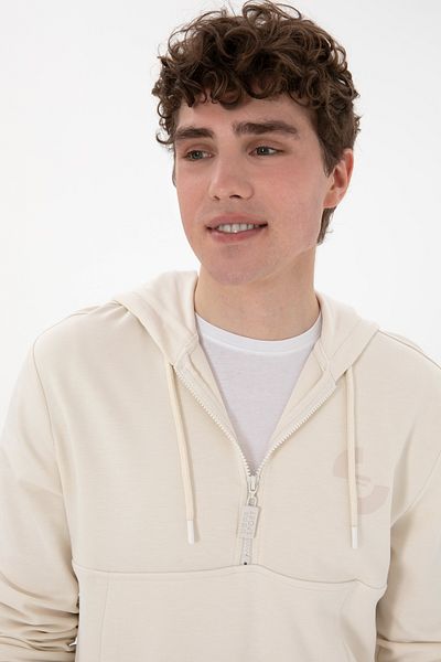 U.S. Polo Assn. Men's Cream Sweatshirt 50290860 -Vr071