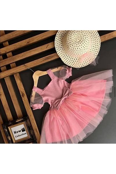 EBRU ÖZÖRGÜCÜ Girl Child Tutu Dress with Hat