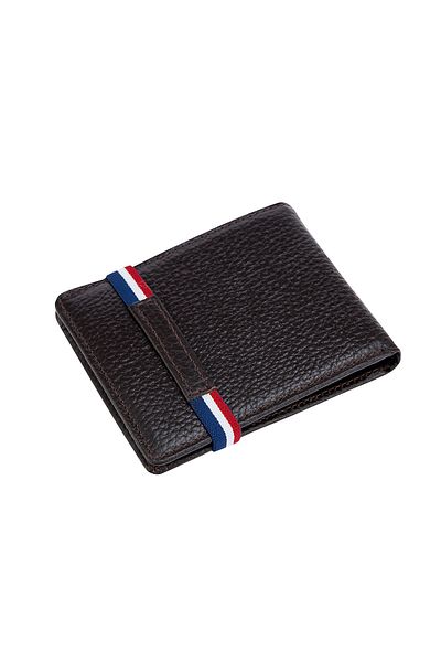 U.S. Polo Assn. BAZA. Polo Assn. 7614 Portofel pentru bărbați din piele naturală MARO