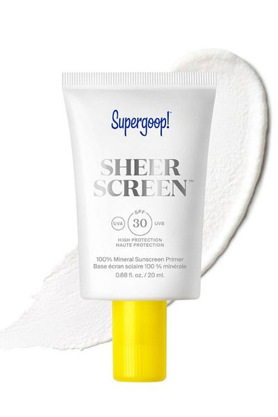 SUPERGOOP! Sheerscreen Sunscreen Spf 30 (20ML) – Ultra-light, Invisible Broad-spectrum Protection For Face