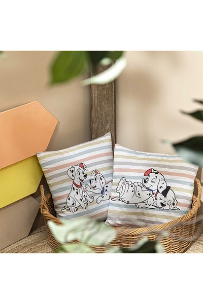 Taç Disney 101 Dalmatian Cotton Licensed Throw Pillow