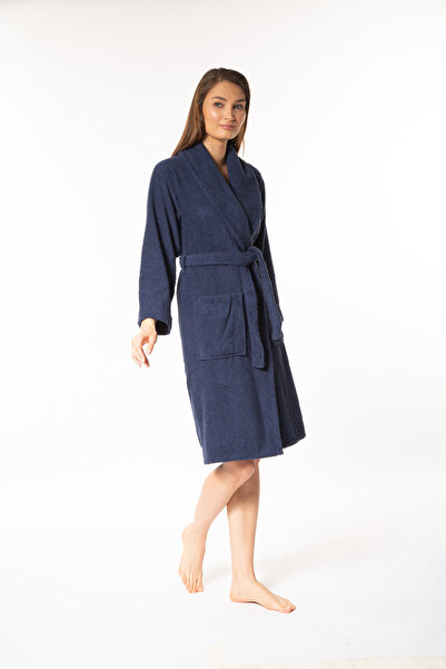 Minteks Жіночий халат з коміром-кімоно 100% бавовна - Minteks Home