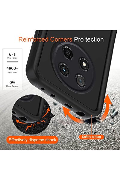 Fibaks Honor Magic 7 Lite Compatible Case with Camera Protection Soft Textured Shock Absorbing Burgundy Silicone Cover