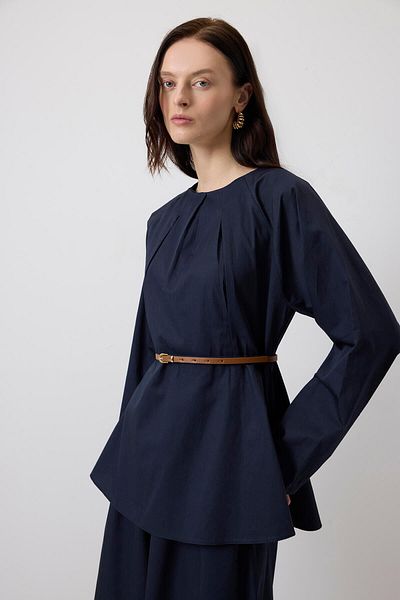 Touché Privé Belted Tunic Pants Suit