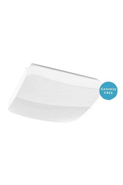 Hama Plafoniera LED Smart Hama 176546, 27 cm, 18W, 1500lm, Clasa F (Alb)
