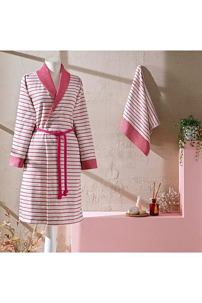 Taç Σετ μπουρνούζι Fuchsia Bamboo Dreams Μονό - L/xl
