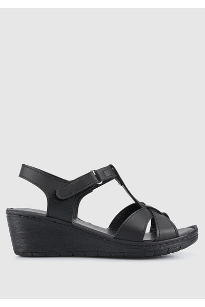 Eclipse Women's Comfort Sandals - Black