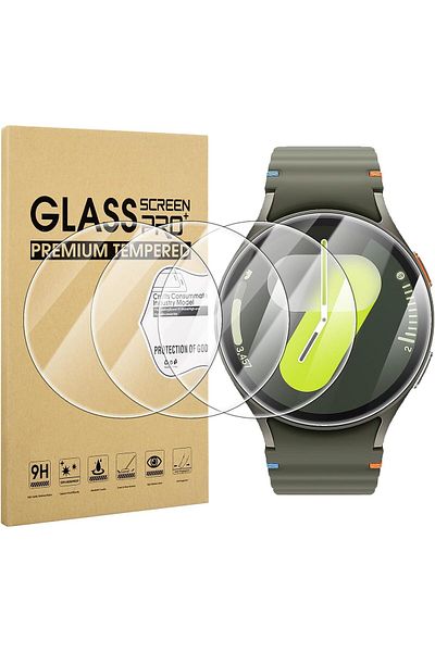 AWH 4-Pack Screen Protector for Galaxy Watch 7 44mm, HD Tempered Glass, Anti-Scratch Protection