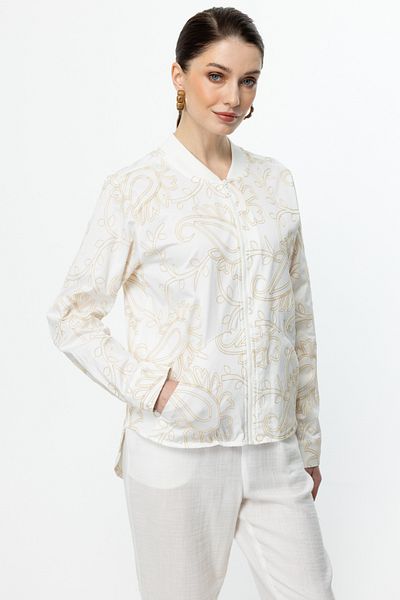 On Fashion Palton cu model cu coasă pe guler -56705