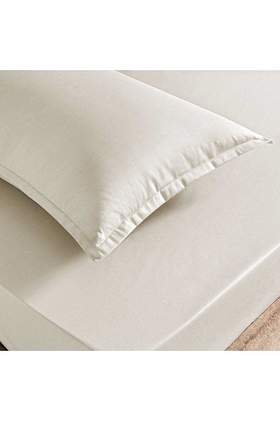 Taç Satin Colored Double Sheet Set - Color Dreams Mink