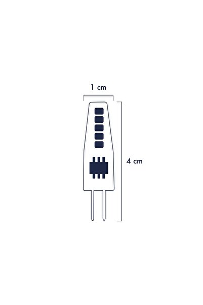 Heka Cob Led Ampul G4 2W 3000K ERD-266