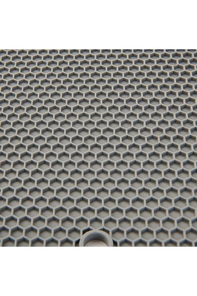 Baroness Silicone Round Trivet - Gray - 17.5 cm