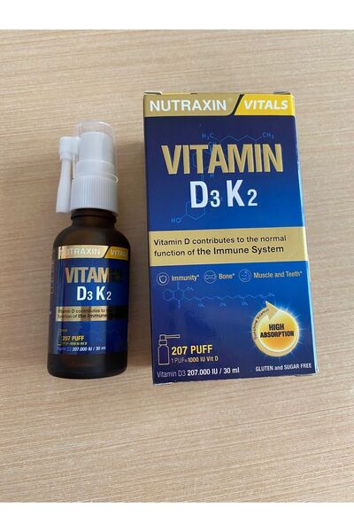 Nutraxin D3K2 SPREY 30 ML