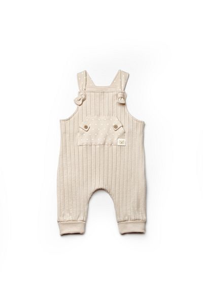 BabyCosy Organic Wear TeddyBear bib overalls, BabyCosy, 100% organic cotton Size: 12-18 months
