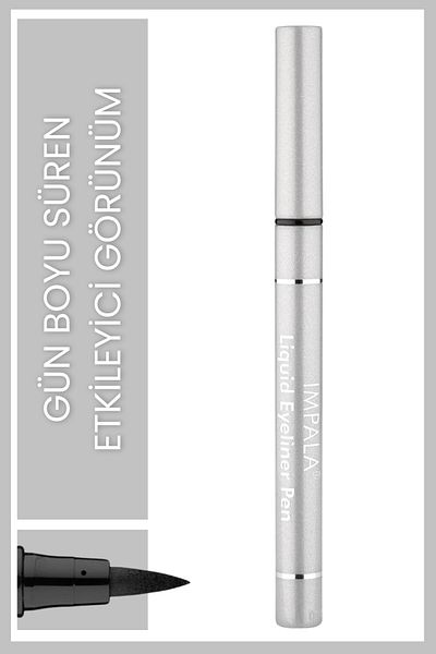 IMPALA Eyeliner - Liquid Eyeliner Pen (Extra black-deep black)